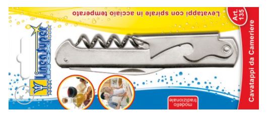 DE LUCA APRIBOTTIGLIA DA CAMERIERE