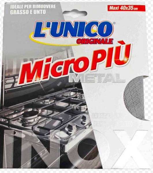 UNICO PANNO MICROPIU' METAL CM.40X35 