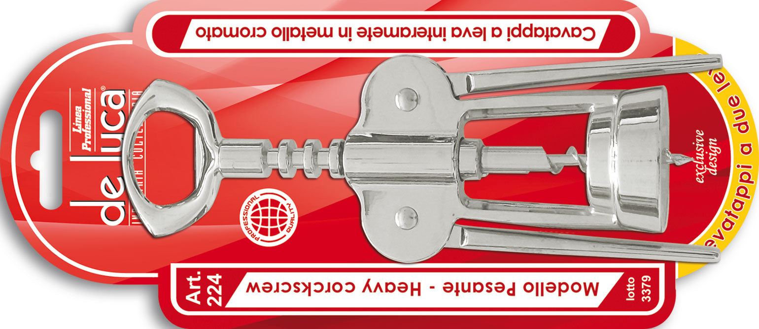 DE LUCA LEVATAPPI IN ACCIAI CROM PES 224