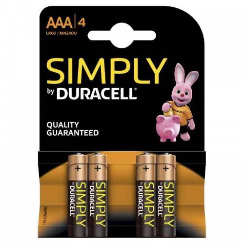 DURACELL SYMPLY AAA X4 MINISTILO 
