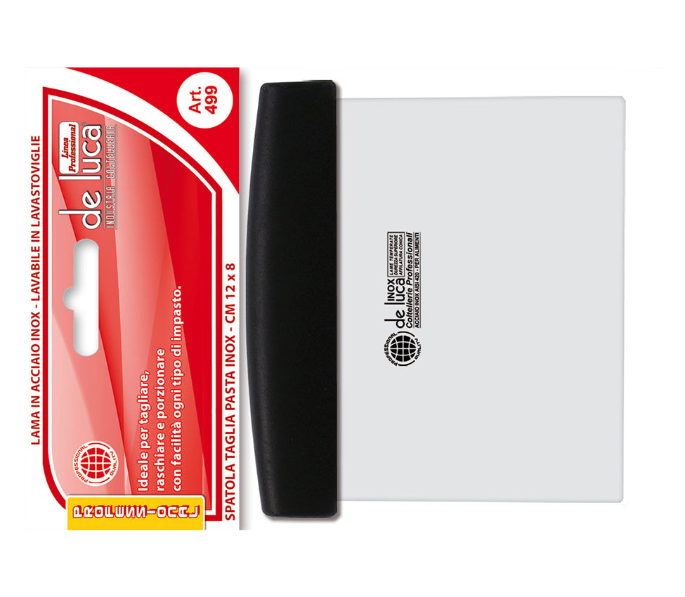 DE LUCA SPATOLA TAGLIA PASTA CM.12X8