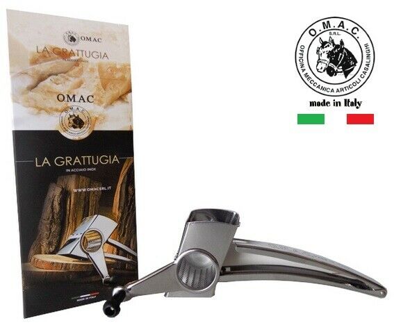OMAC GRATTUGIA MANUALE INOX "LA GRATTUGI