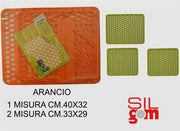 GRIMAS TAPPETO LAVELLO 3PZ. ARANCIO SPRI 