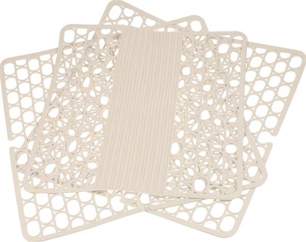 GRIMAS TAPPETO LAVELLO 3PZ. AVORIO 