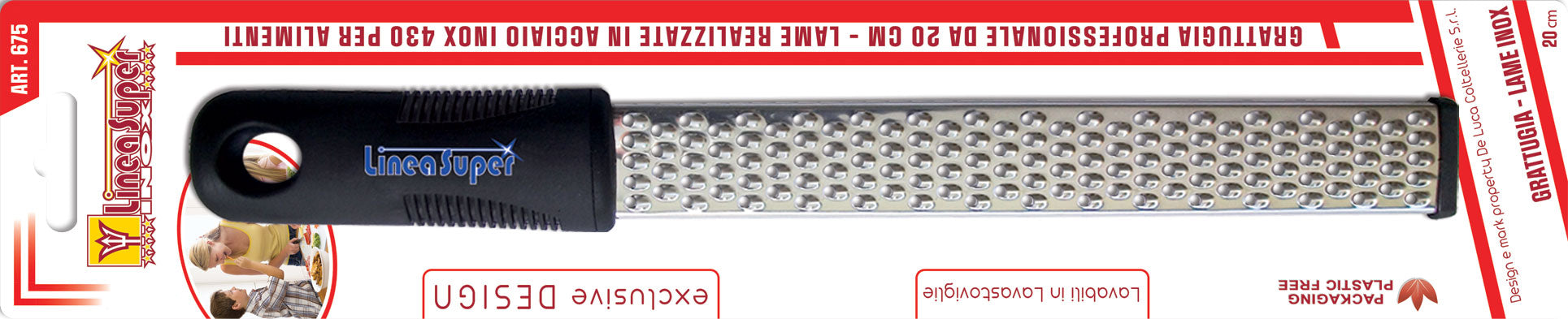 DE LUCA GRATTUGIA LAMA INOX