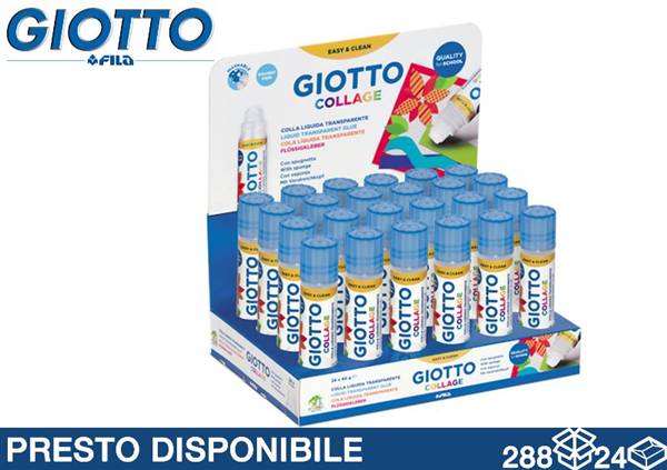 GIOTTO COLLA STICK COLLAGE 40GR. 