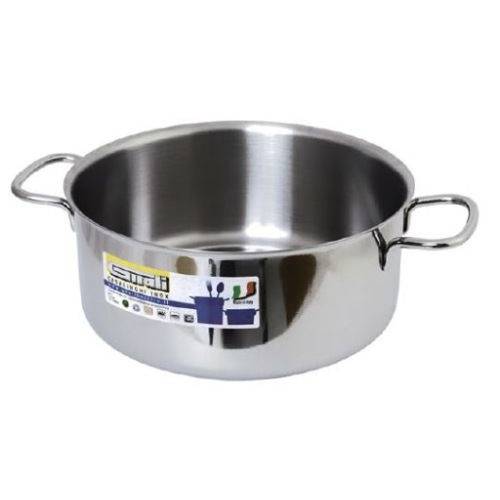 GNALI CASSERUOLA FONDA CM.22 2M. INOX 18 