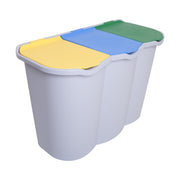 B&F PATTUMIERA DIFFERENZIATA UNICA 80LT 74×35×55 CM.