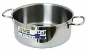 GNALI CASSERUOLA FONDA CM.28 2M. INOX 18