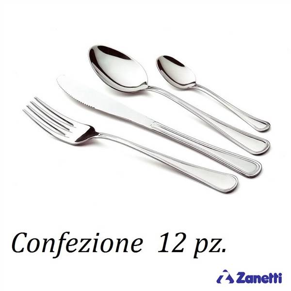 ZANETTI LEONARDO FORCHETTA TAVOLA 12PZ 