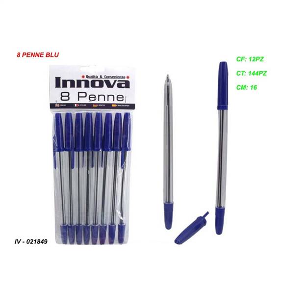 INNOVA PENNE 8PZ. BLU 