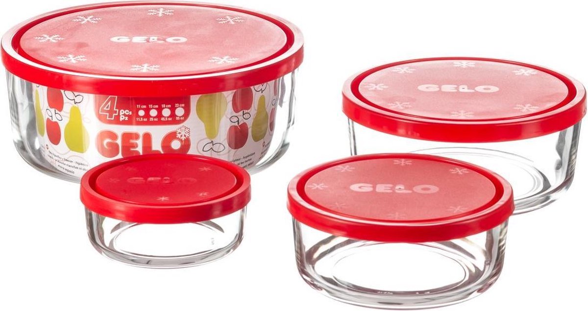 BORMIOLI CONTENITORE GELO BOX 4PZ.