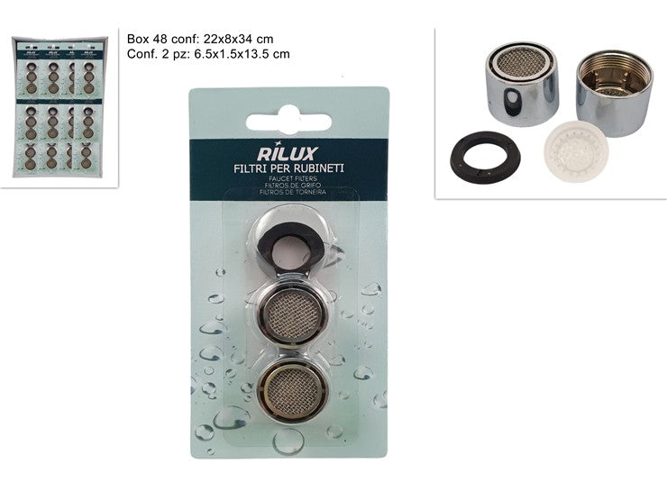 DUE ESSE FILTRI PER RUBINETTI 2PZ PICCOL