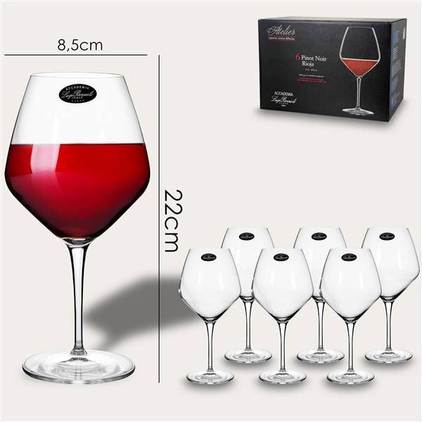 BORMIOLI CALICI PINOT NERO 6PZ 61CL 