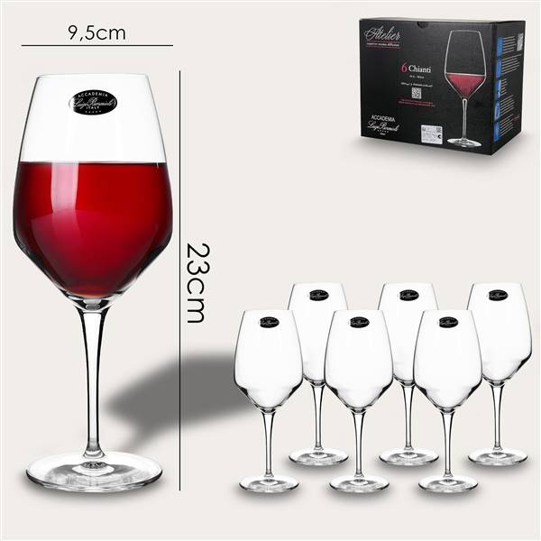BORMIOLI CALICI CHIANTI 6PZ 55CL 