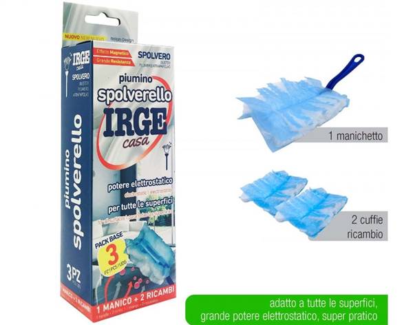 IRGE SPOLVERELLO PIUMINO 3PZ. 