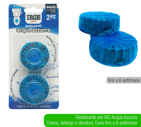 Irge Deodorante Acqua Azzurra Wc 2pz.