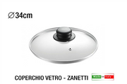 ZANETTI COPERCHIO VETRO CM.34 C/CRAVATTA