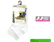 ATX CALZINO CASUAL 3PZ BIANCO L/XL