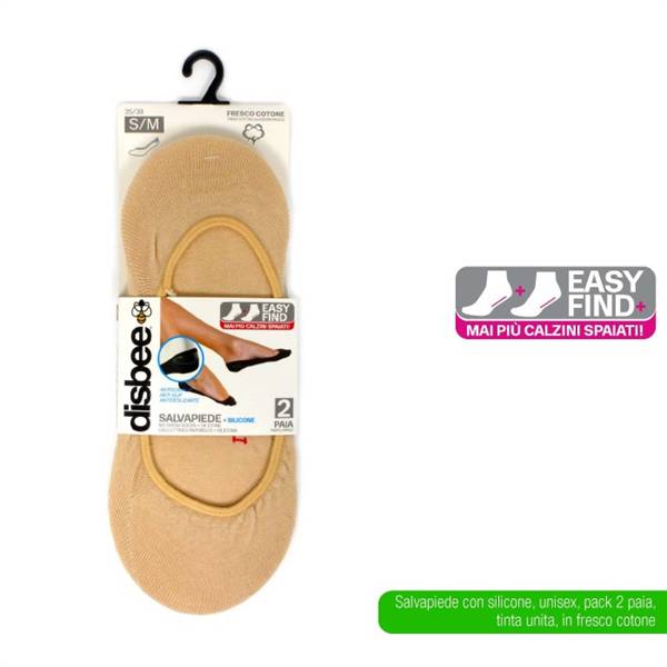 BTX SALVAPIEDE C/SILICONE 2PZ CARNE S/M 