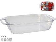GERI TEGLIA VETRO RETT. 37X23X8 3,5LT 