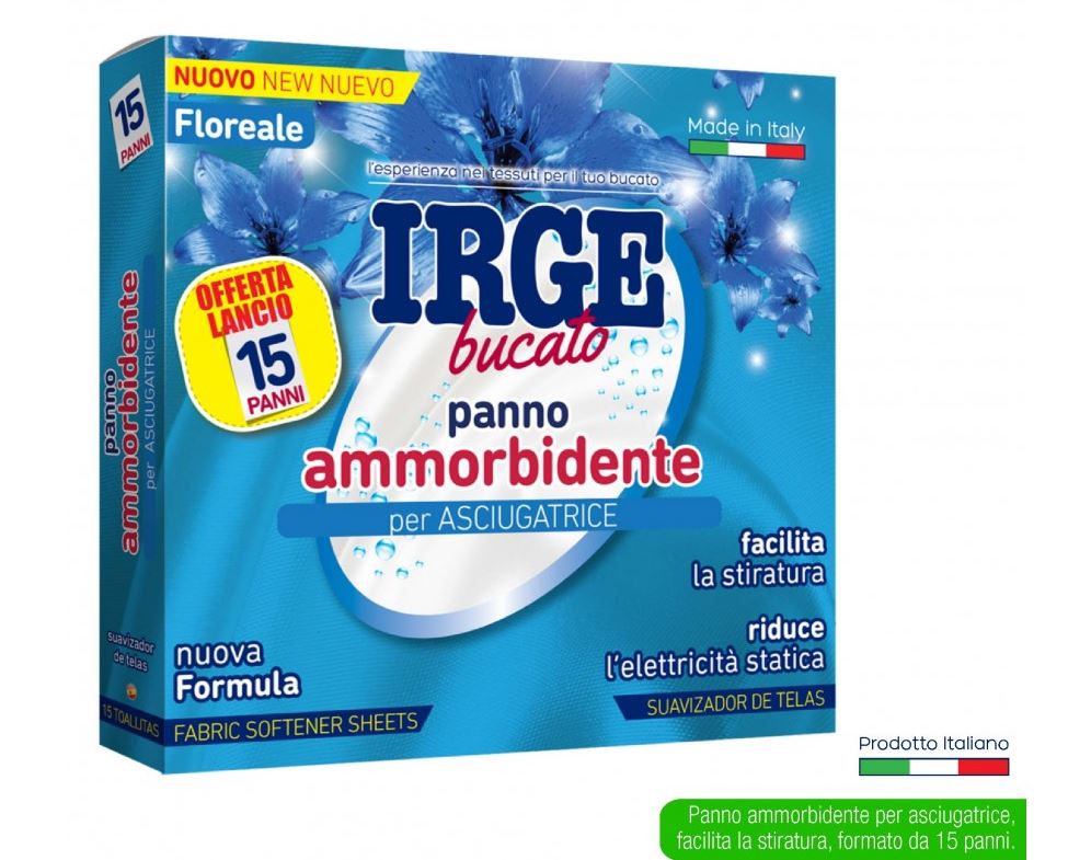 IRGE PANNO AMMORB. FLOREALE 15PZ