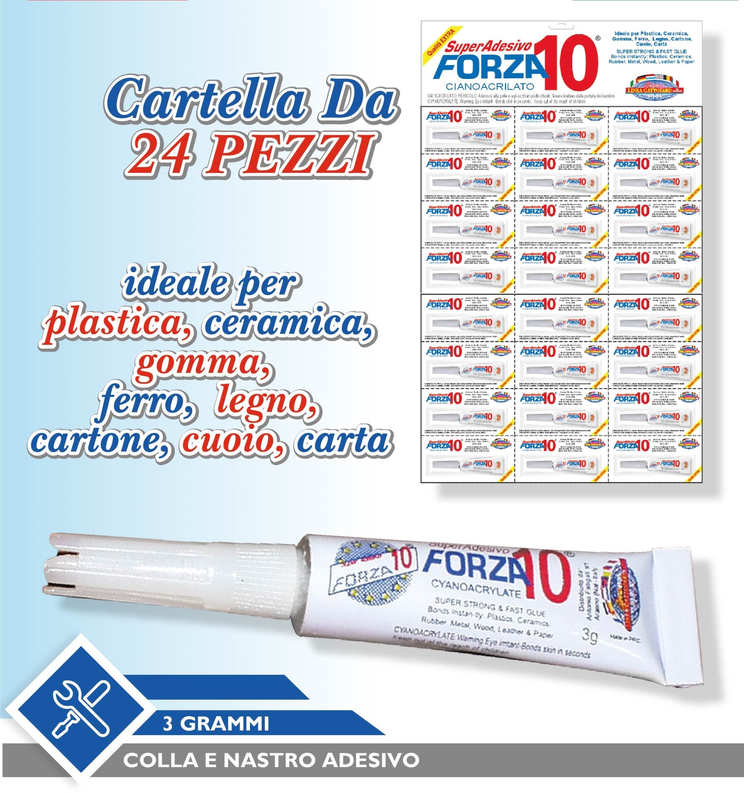 FATIGATI COLLA "FORZA 10" 3GR.