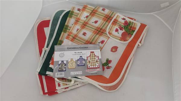 TR GREMBIULE CUCINA 6PZ 