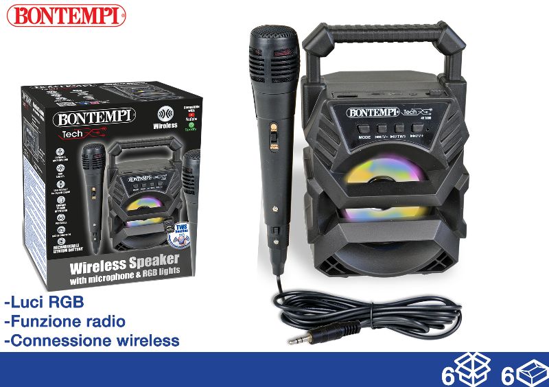 EOL MINI SPEAKER C/MICROFONO 10X17X10