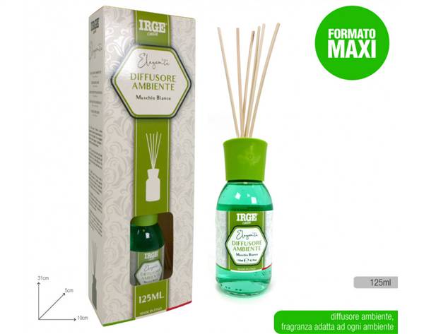 IRGE DIFFUSORE AMB 125ML MUSCHIO C/BASTO 