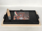 GMD GRILL PRESSOFUSO C/TAGLIERE 25X35