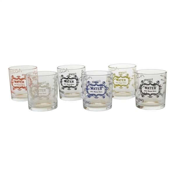 RITA BICCHIERE 6PZ WATER LINE ARC 