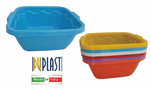 DUPLAST BACINELLA VULCANO QUADRATA DM.34 
