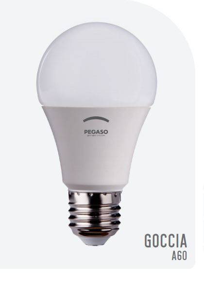 PEGASO LAMPADINA LED A60 12W E27 6000K 