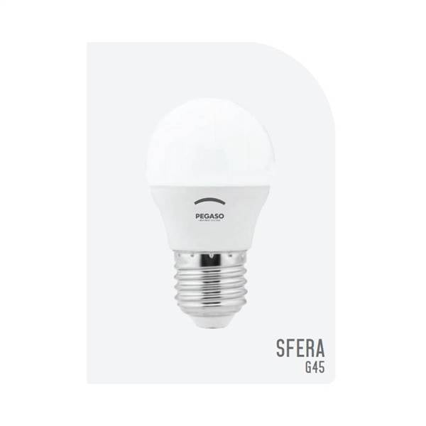 PEGASO LAMPADINA LED G45 7W E27 6000K 