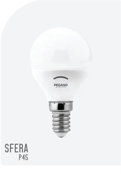 PEGASO LAMPADINA LED P45 5W E14 4000K 