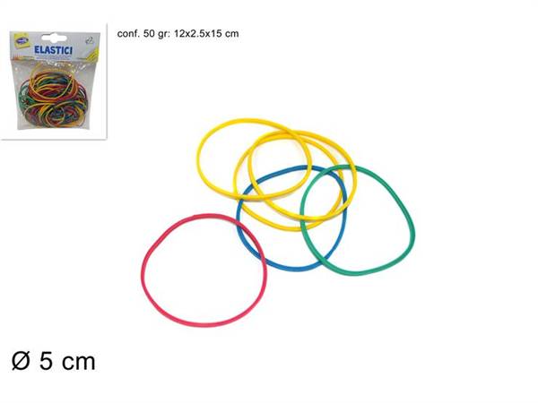 DUE ESSE ELASTICI COLORATI 50GR 