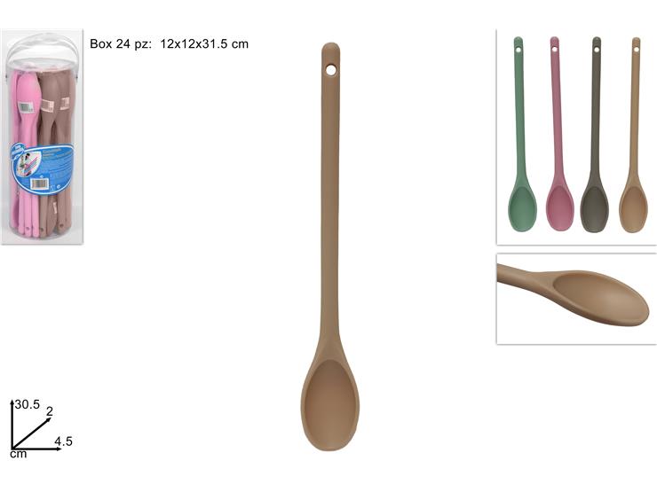 DUE ESSE CUCCHIAIO PLASTICA 4 COL.