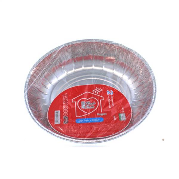 CONTENITORE ALLUMINIO POLLO 2PZ. 