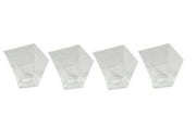 DUE ESSE COPPETTA PLASTICA QUADR. 4PZ. 