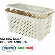 CESTA P.BIANCHERIA+COPERCHIO "ARIANNA" 