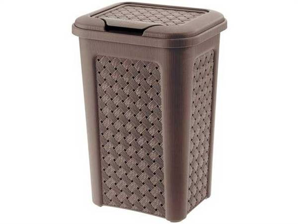 PATTUMIERA 10LT BAGNO "ARIANNA" WENGE 