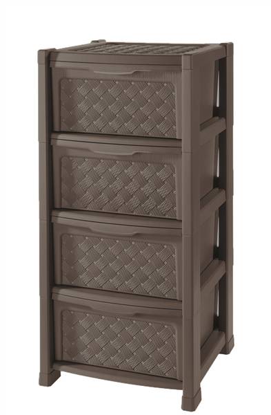 TONTARELLI CASSETT ARIANNA 4CASS WENGE 