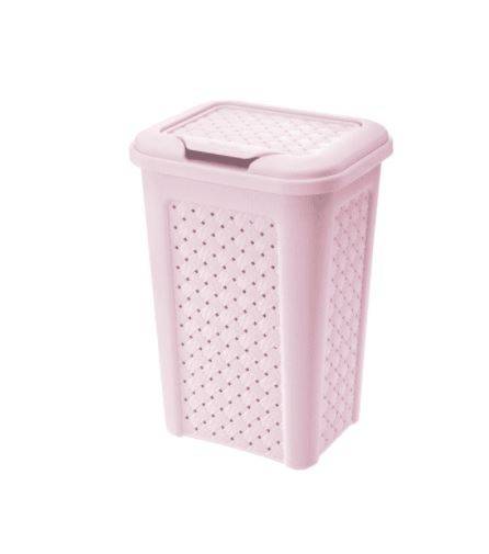 PATTUMIERA 10LT BAGNO "ARIANNA" ROSA 