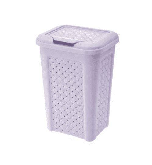 PATTUMIERA 10LT BAGNO "ARIANNA" LILLA 