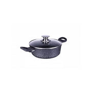 BORELLA TEGAME SFERA CM.28 COP/VETRO 