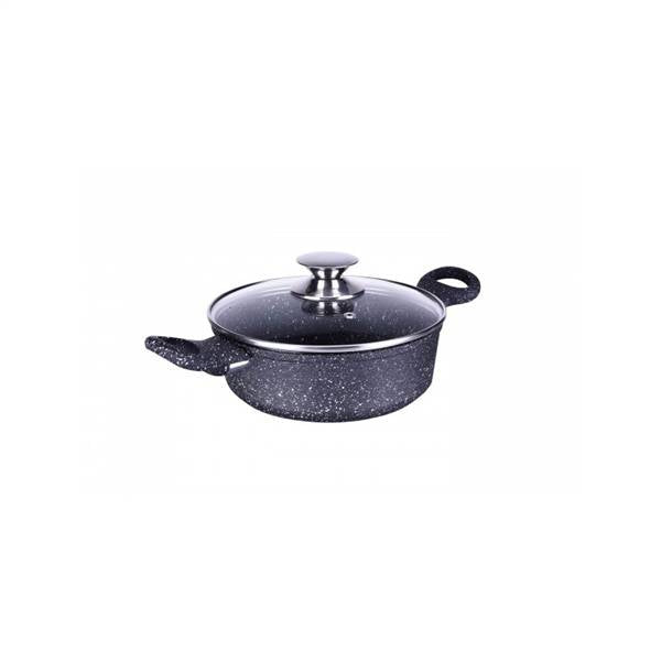BORELLA TEGAME SFERA CM.28 COP/VETRO 
