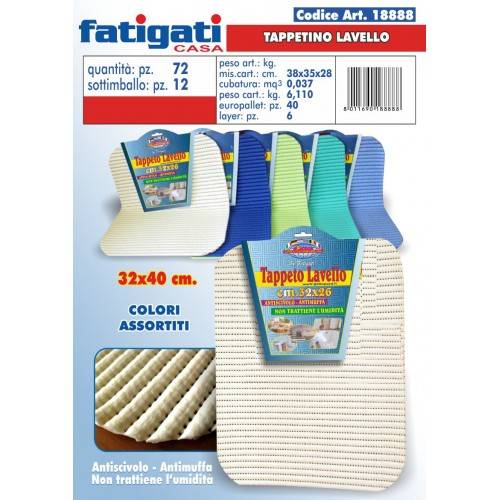 FATIGATI TAPPETO LAVELLO 32X26CM. 