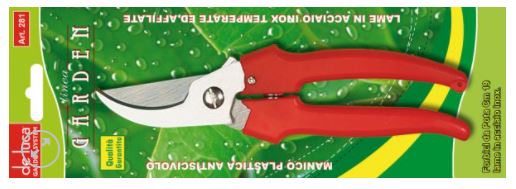 DE LUCA FORB GIARDINO INOX M.PLAST.