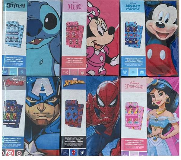 DISNEY COMPLETO LETTO 1P. MINNIE MOUSE 